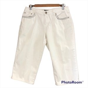 Willi Smith Capris White Size 10